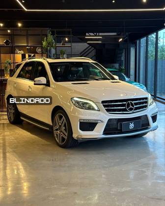 MERCEDES-BENZ ML 63 AMG 5.5 V8 32V BITURBO GASOLINA 4P AUTOMÁTICO